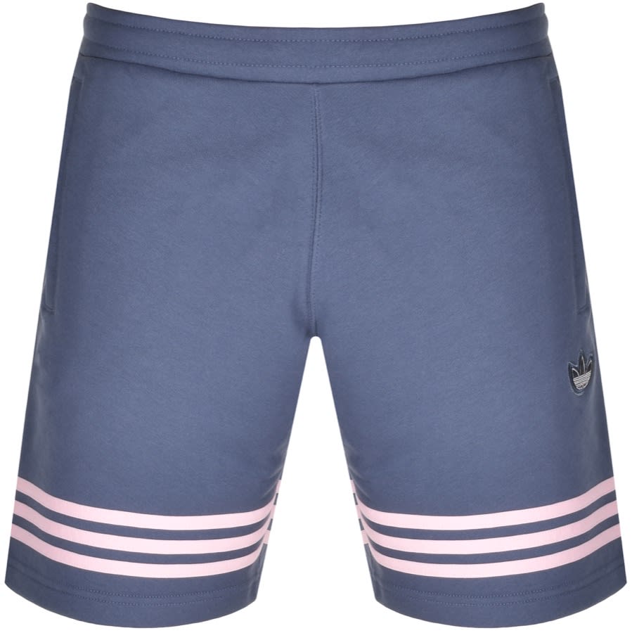 Alternative Image for Productadidas Originals Outline Trefoil Shorts Navy1